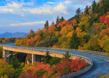 Blue Ridge Parkway, Virginie Caroline Nord USA Blue Ridge Parkway, Virginie Caroline Nord USA